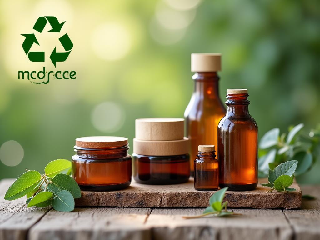 Eco-friendly sustainable cosmetics packaging